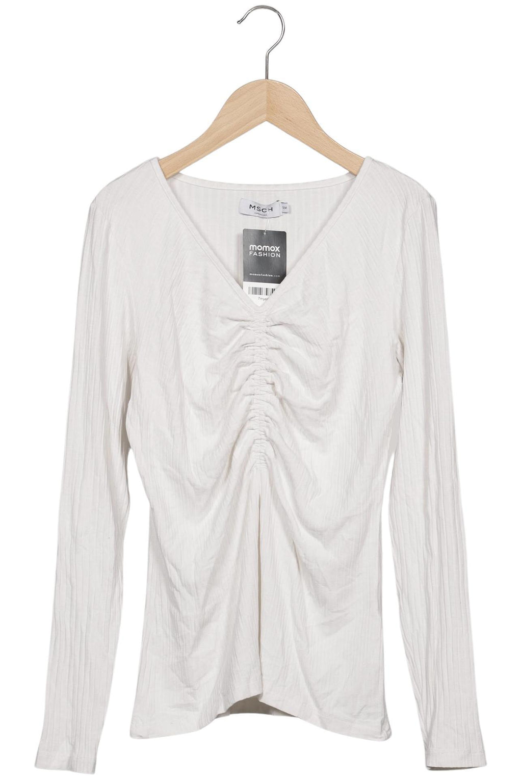 Msch Copenhagen Long Sleeve Shirt Cream White Size S 2