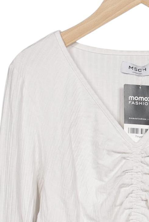 Msch Copenhagen Long Sleeve Shirt Cream White Size S 3