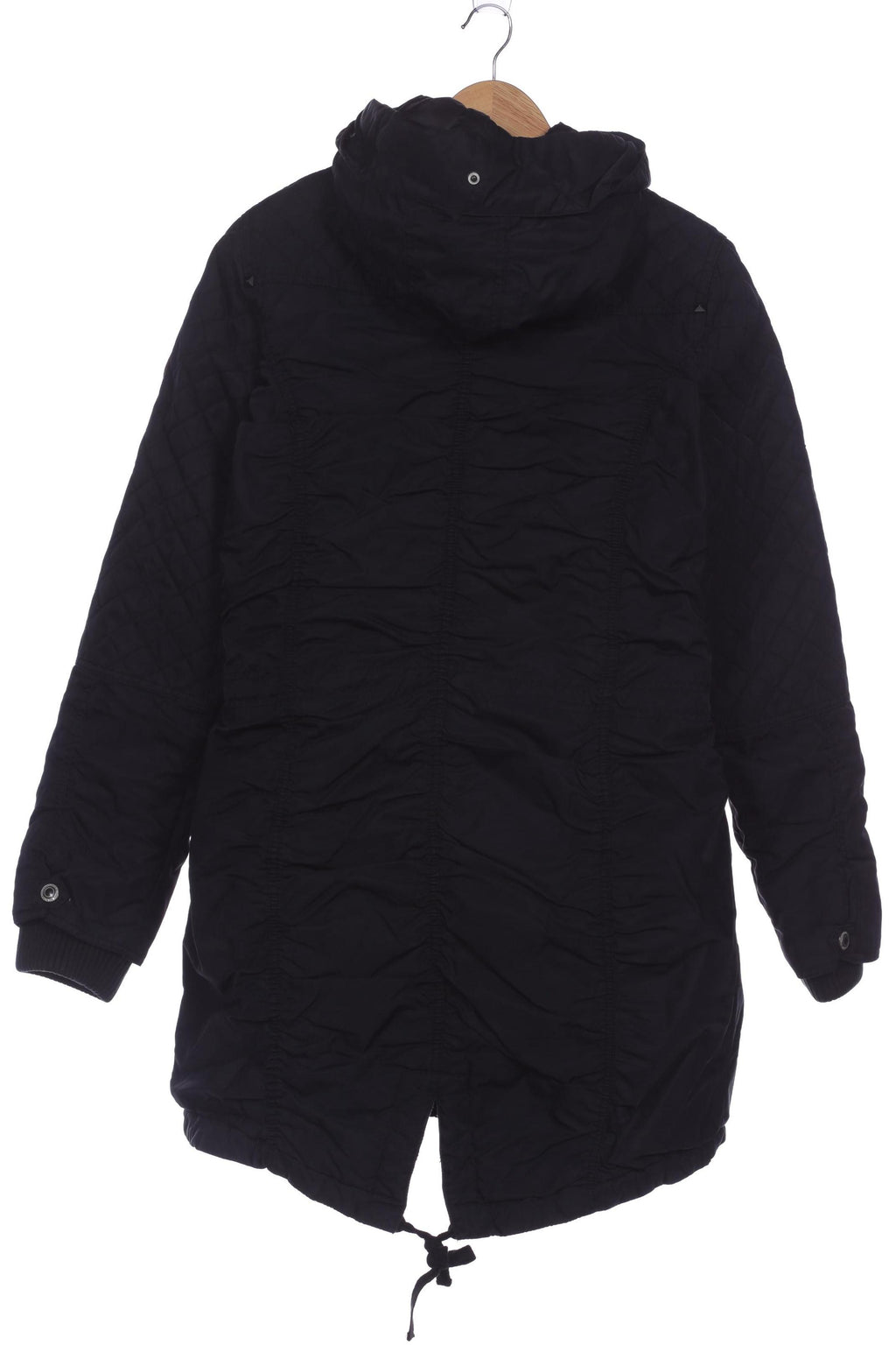 myMo Damen Mantel Schwarz Gr. L 5