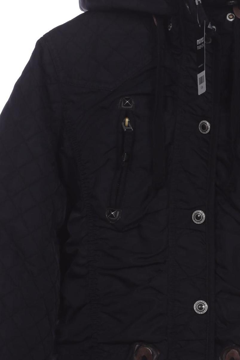 myMo Damen Mantel Schwarz Gr. L 6