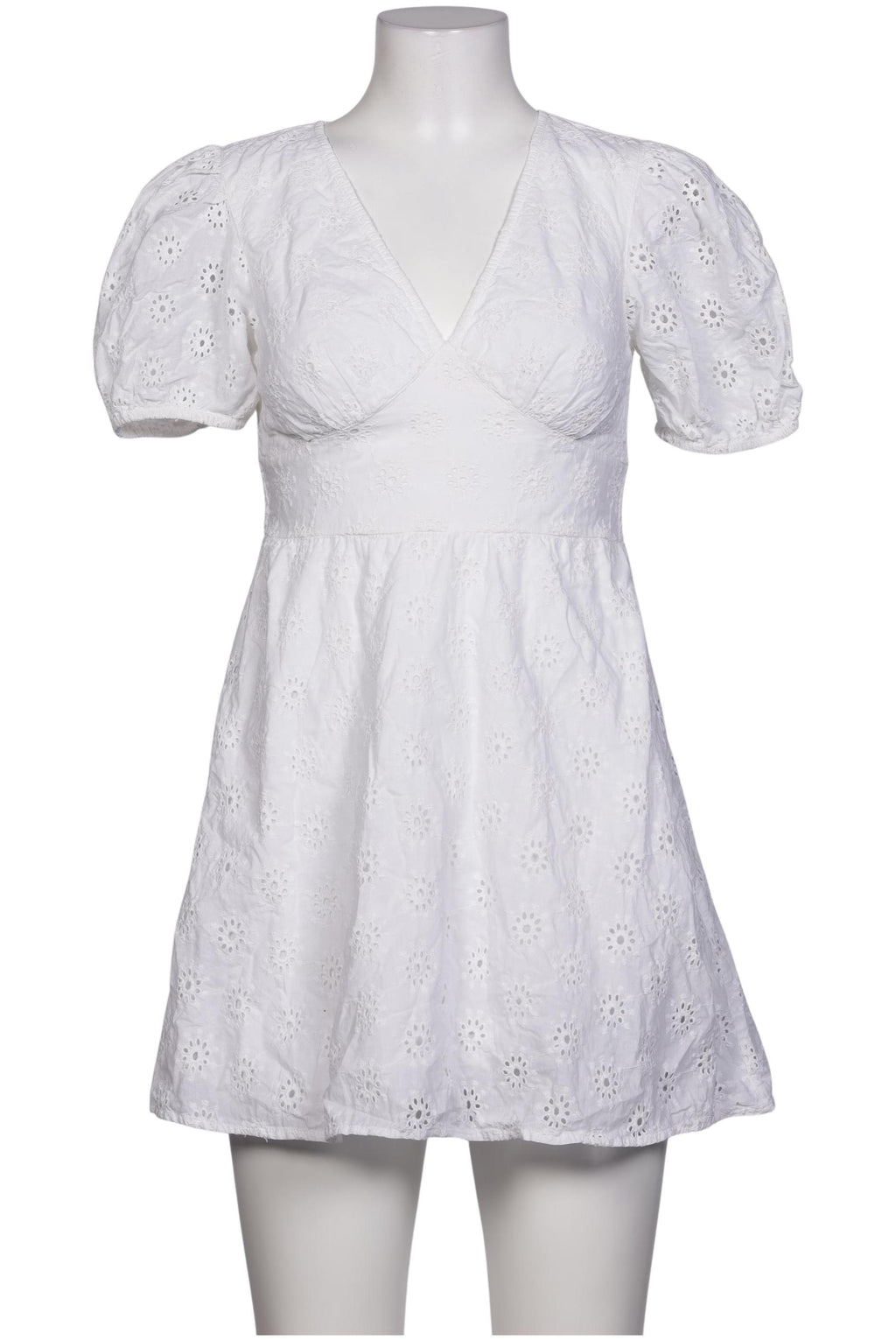 Na-Kd Damen Kleid, Weiß, EU 36 4