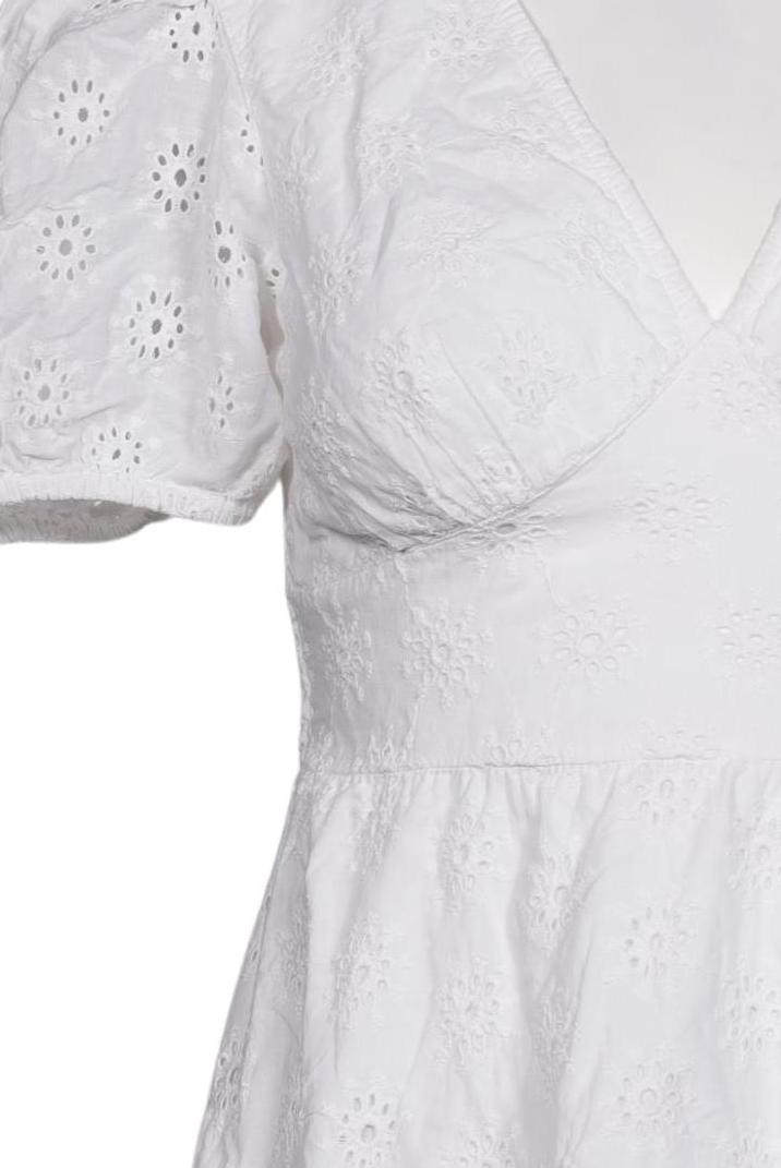 Na-Kd Damen Kleid, Weiß, EU 36 6