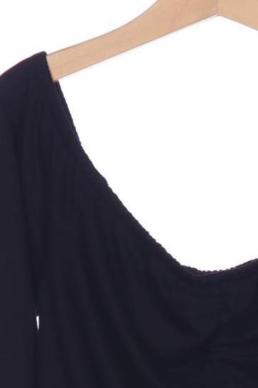 Na-Kd Women's Long Sleeve Shirt Black Size L 4