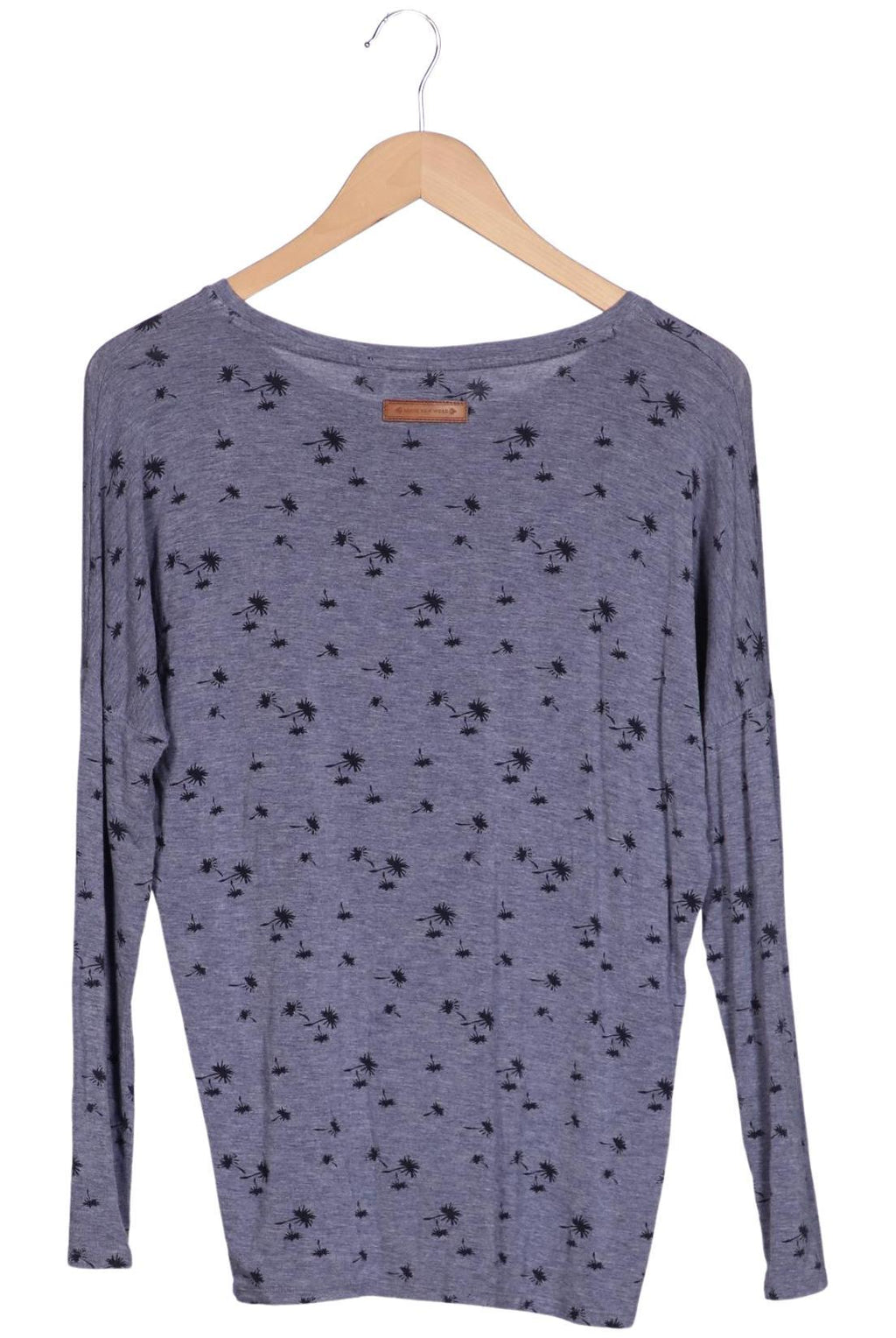 Naketano Women's Long Sleeve Shirt Blue Size XS 3