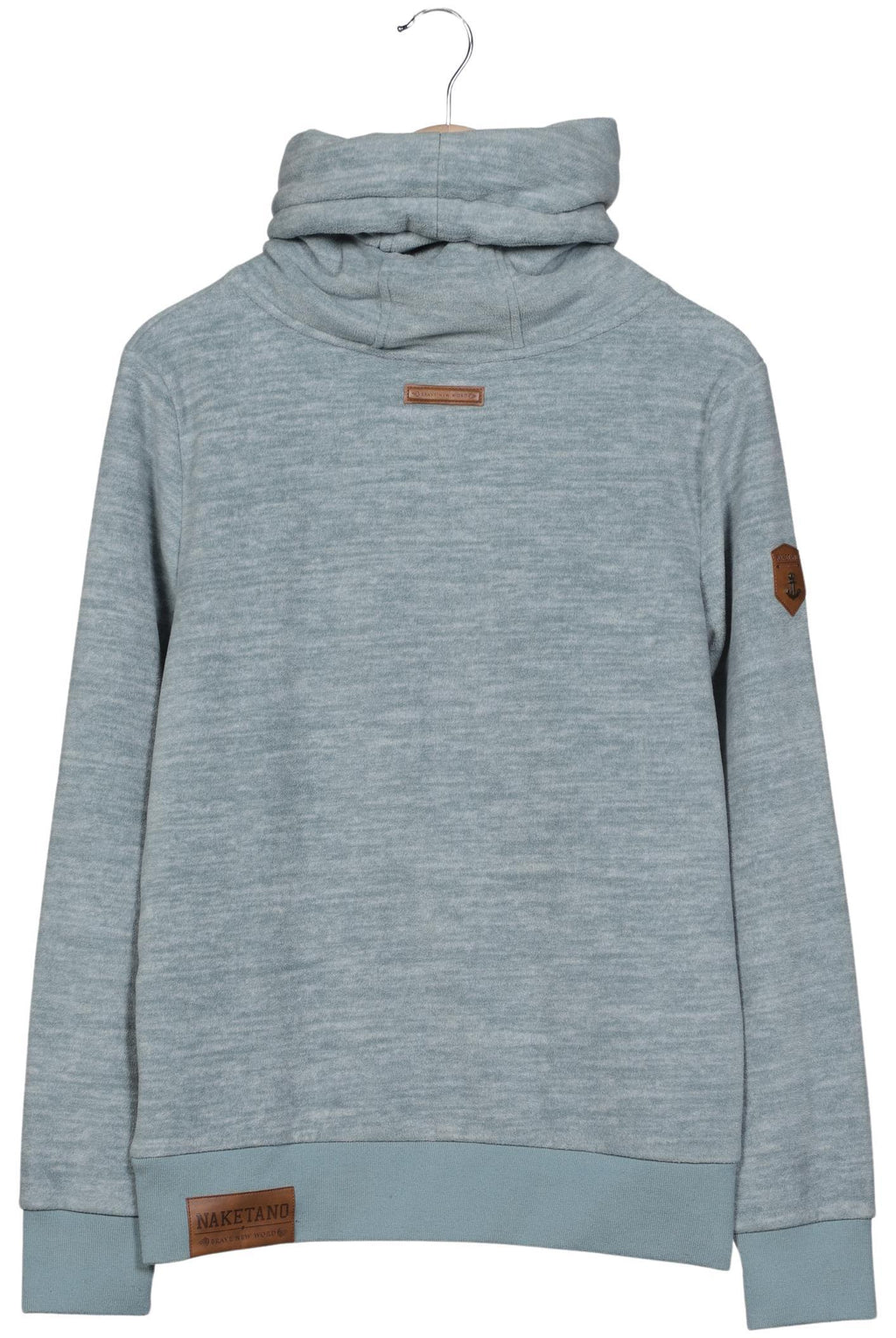 Naketano Damen Sweater Light Blue S Synthetic 8