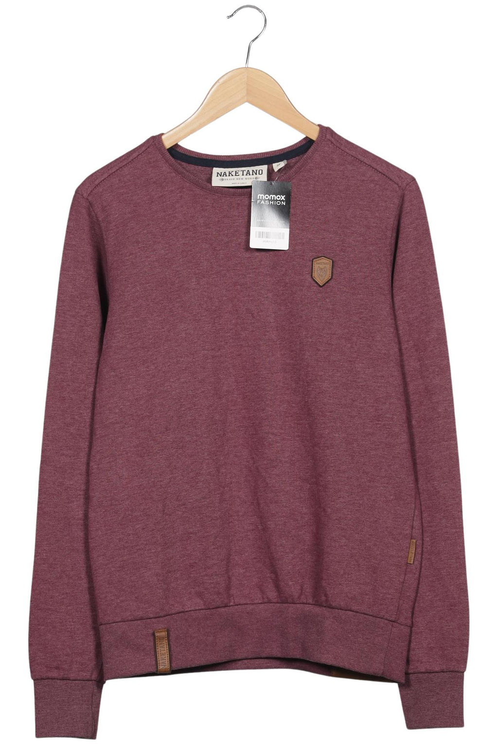 Naketano Herren Sweater Bordeaux Size S 5