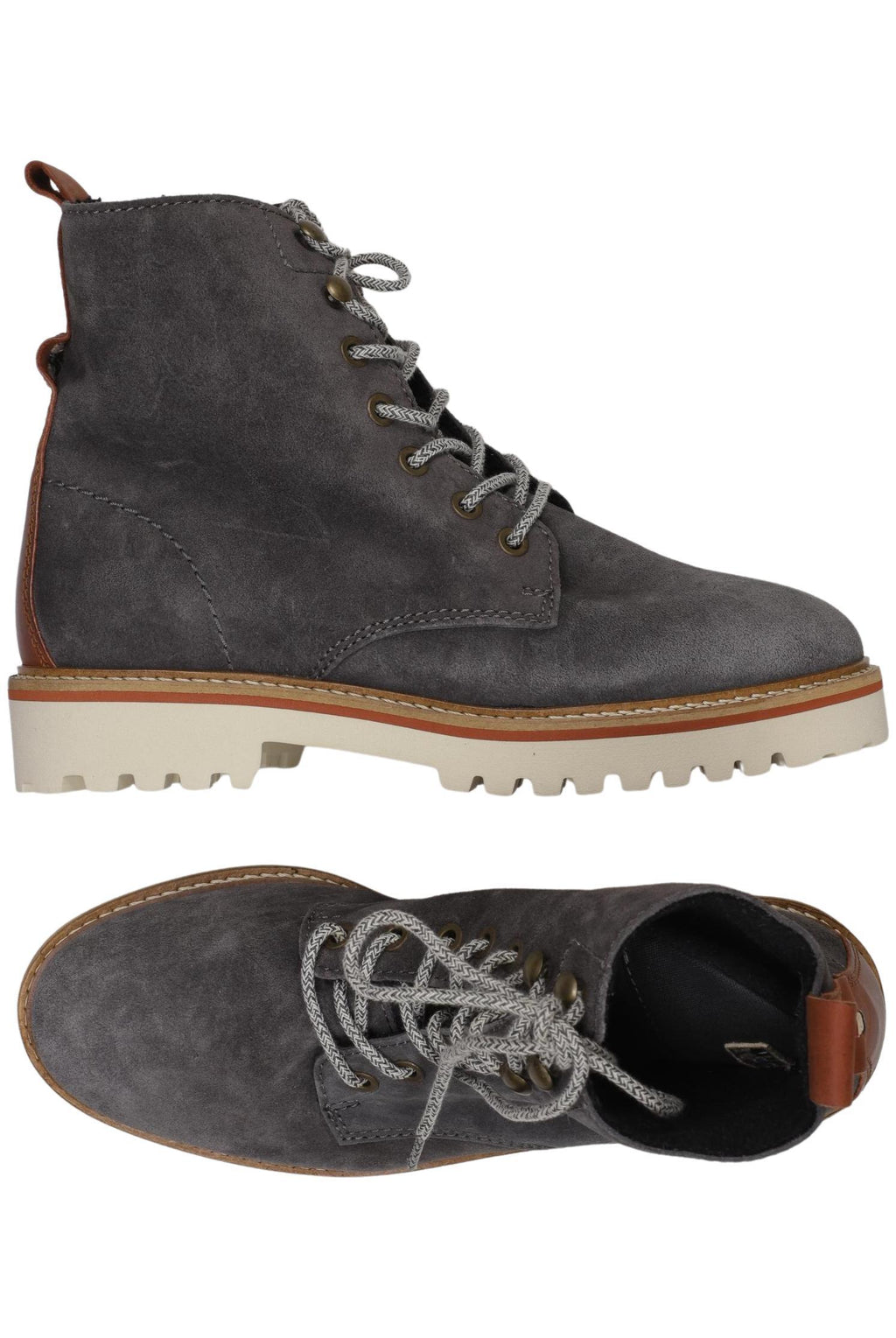 Napapijri Damen Stiefelette Grau EU 38 Leder 2