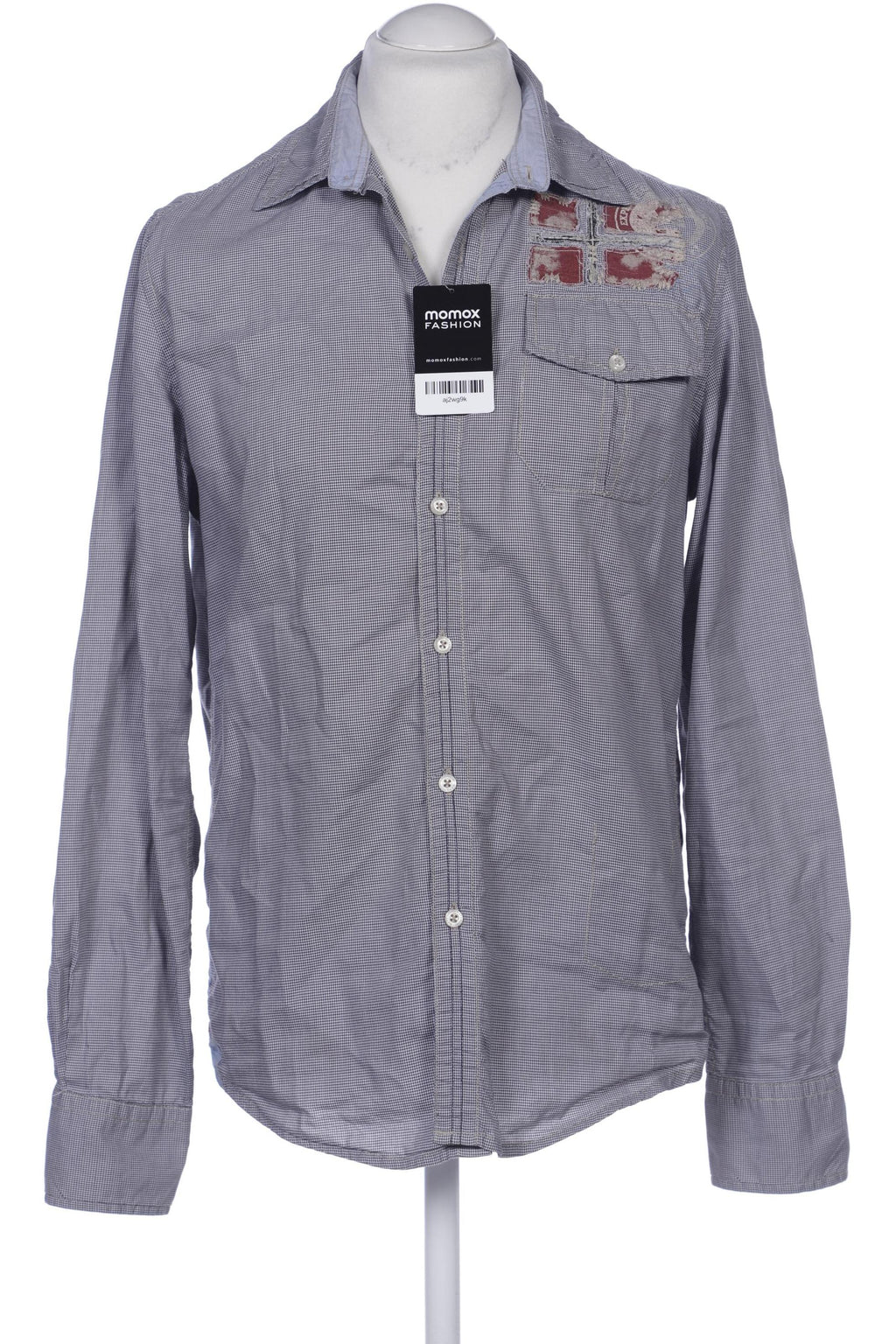 Napapijri Men's Shirt Gray Size M 4