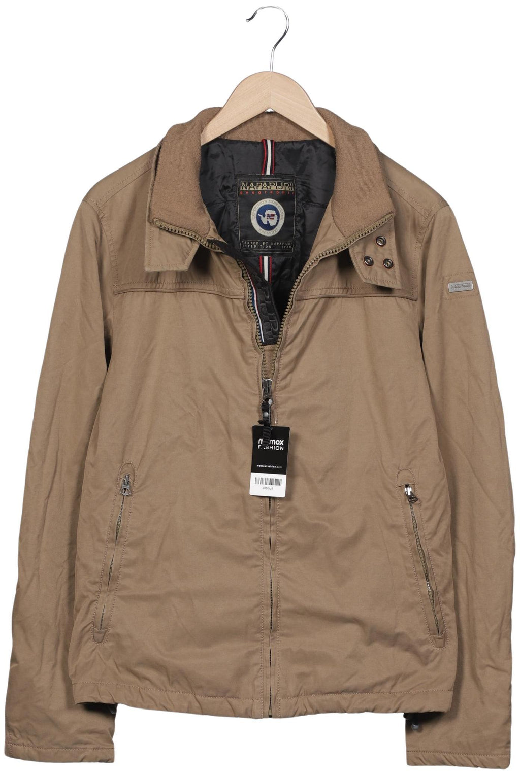 Napapijri Men Jacket Beige Size L 4