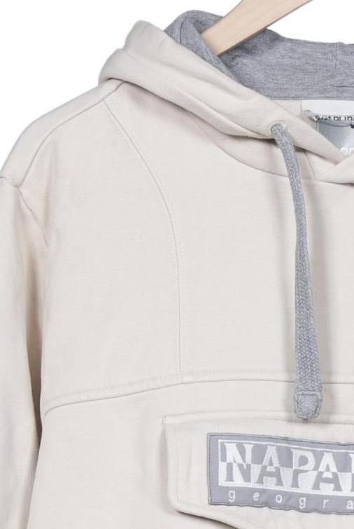 Napapijri Herren Kapuzenpullover Cremeweiß XL 4