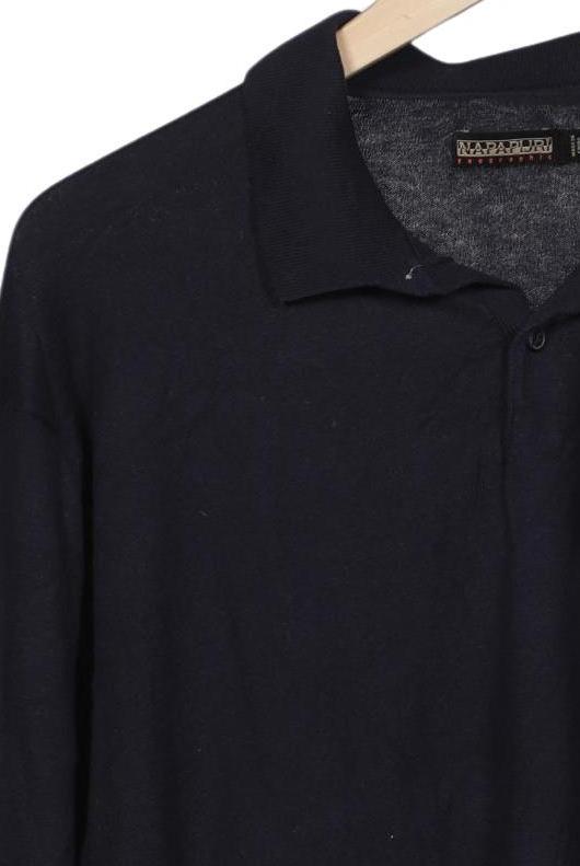 Napapijri Men's Sweater Navy Blue Size XXL 4