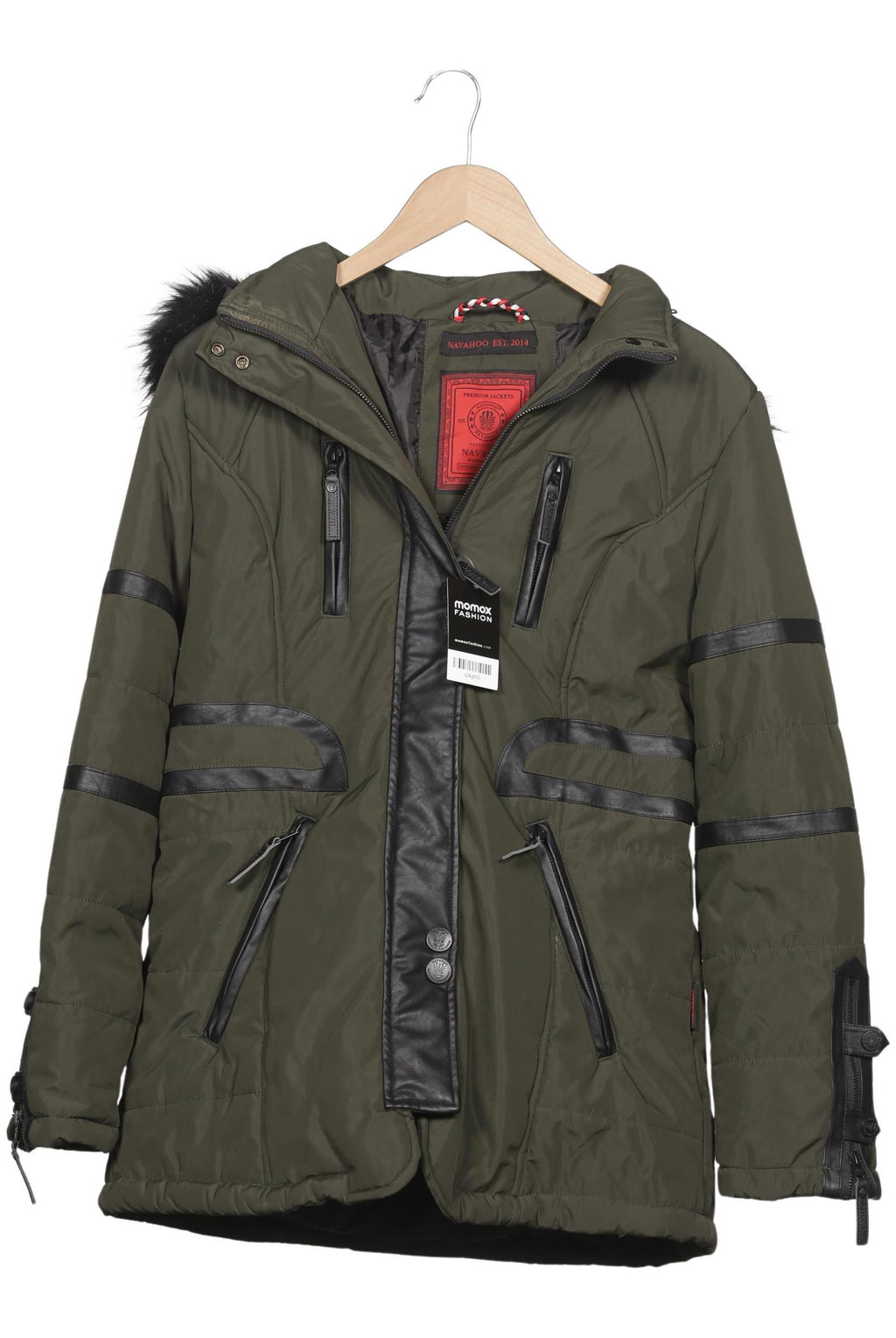 Navahoo Women Coat Green XL 3
