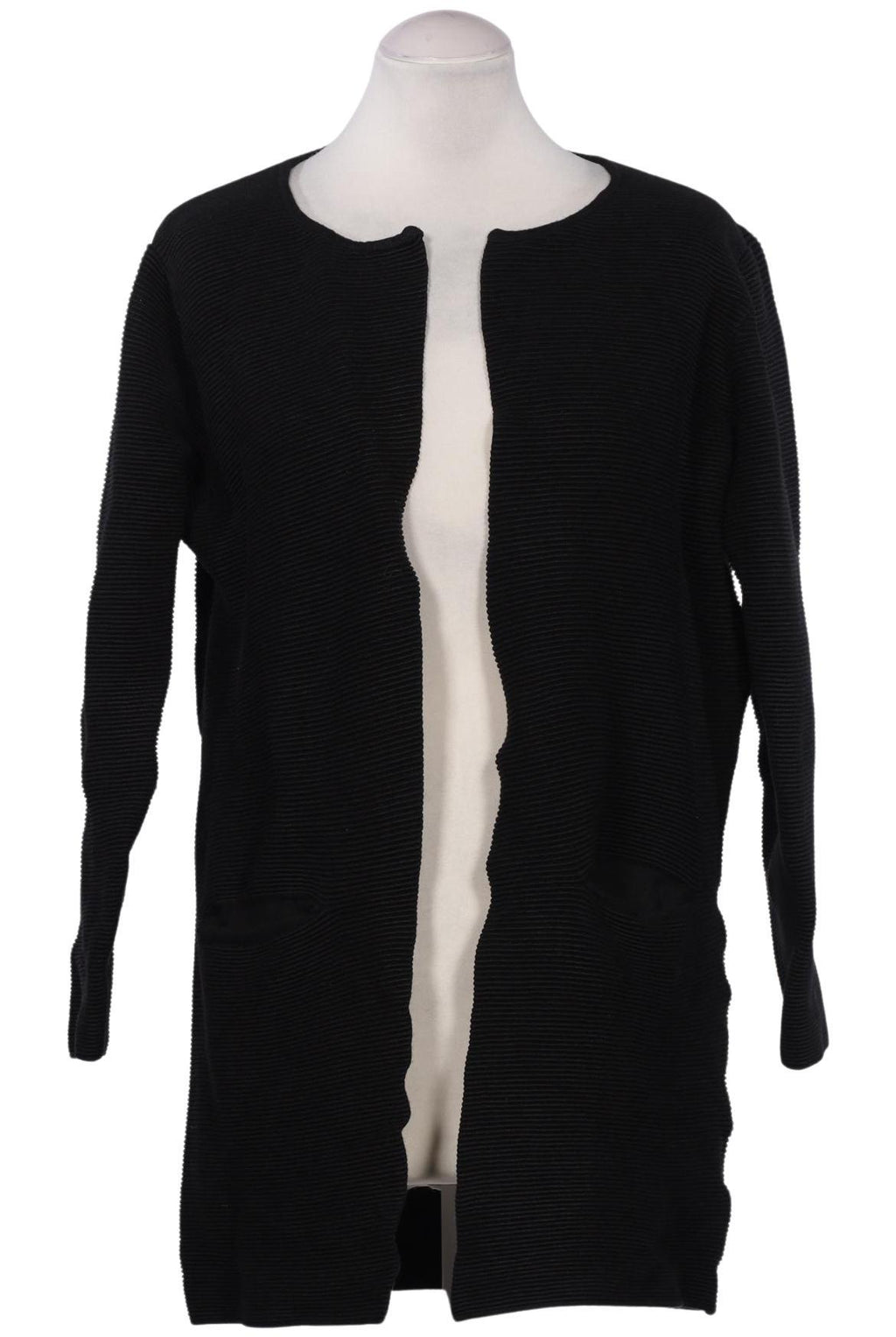 NEO Noir Women's Knit Cardigan Black Size XL 2