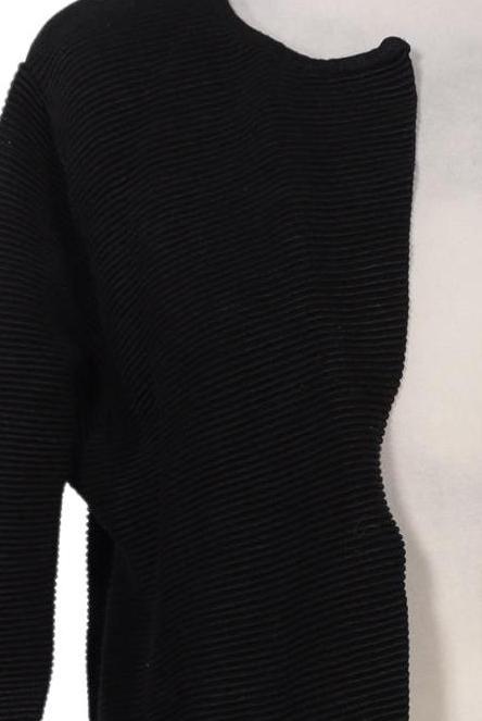 NEO Noir Women's Knit Cardigan Black Size XL 4