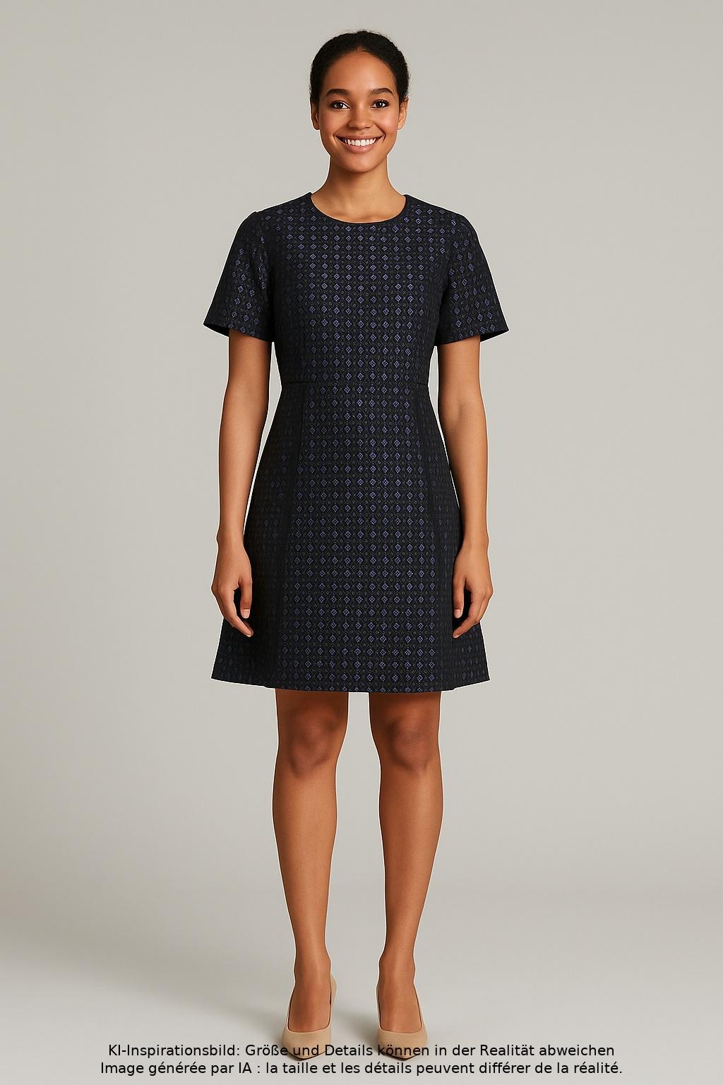 Next Damen Kleid Marineblau EU 38 4