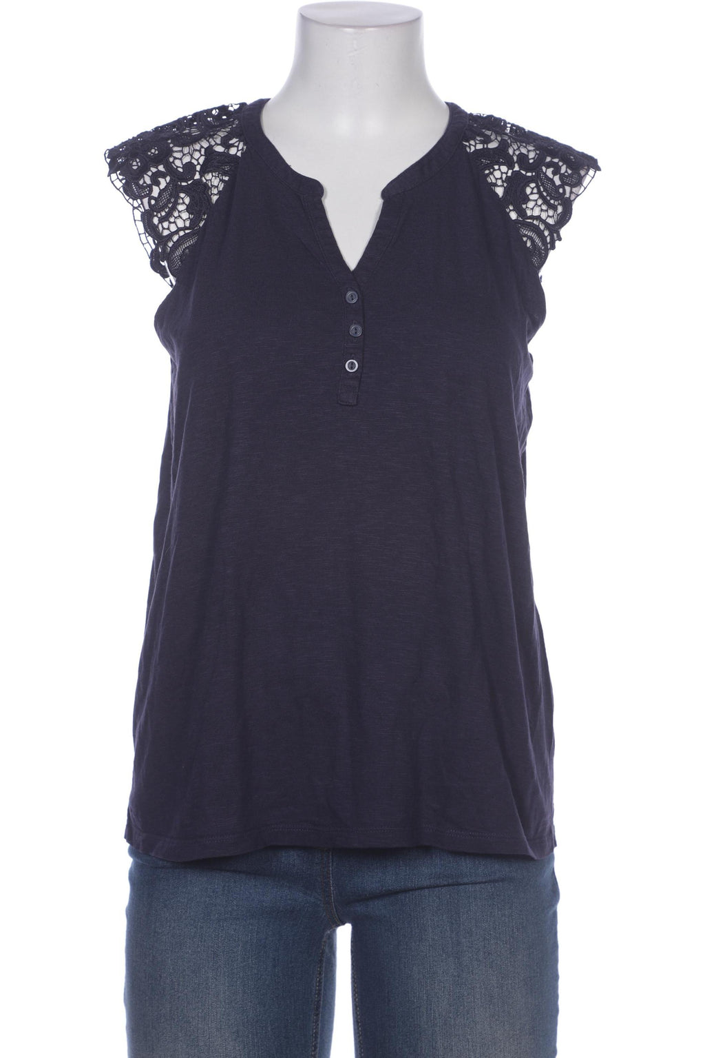 Next T-Shirt Women's Navy Blue Size L 4