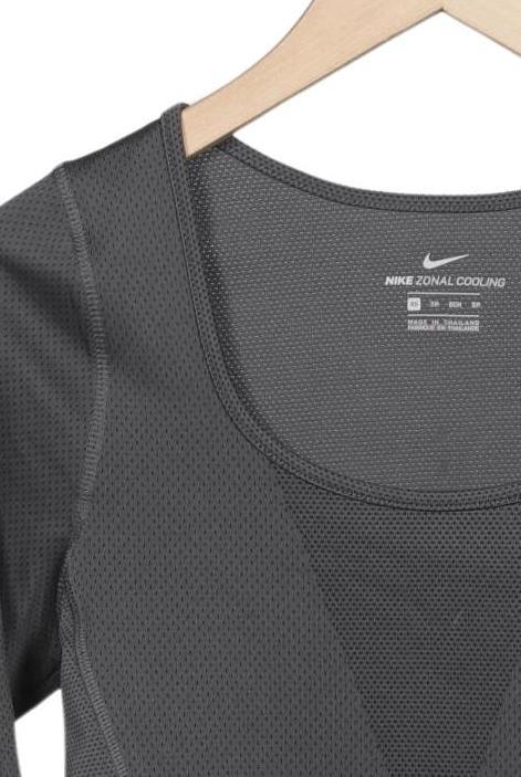 Nike Women's Long Sleeve Shirt Gray XS Synthetic 8