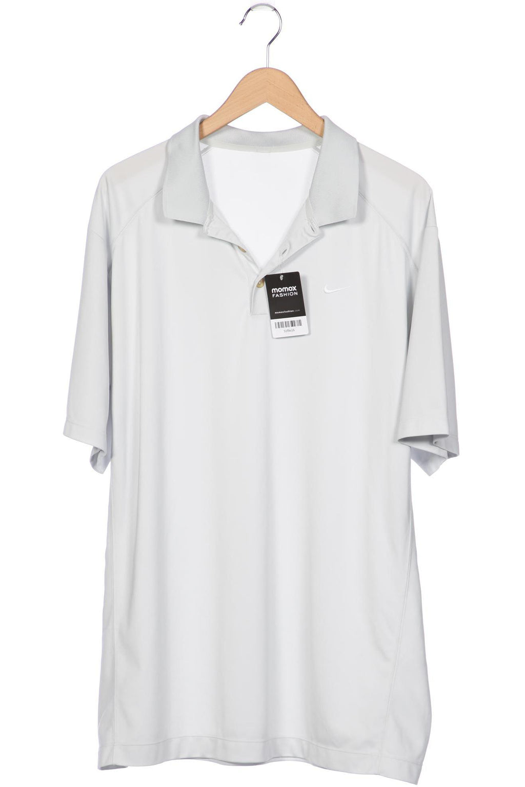 Nike Men Polo Shirt Gray XXL Synthetic 2
