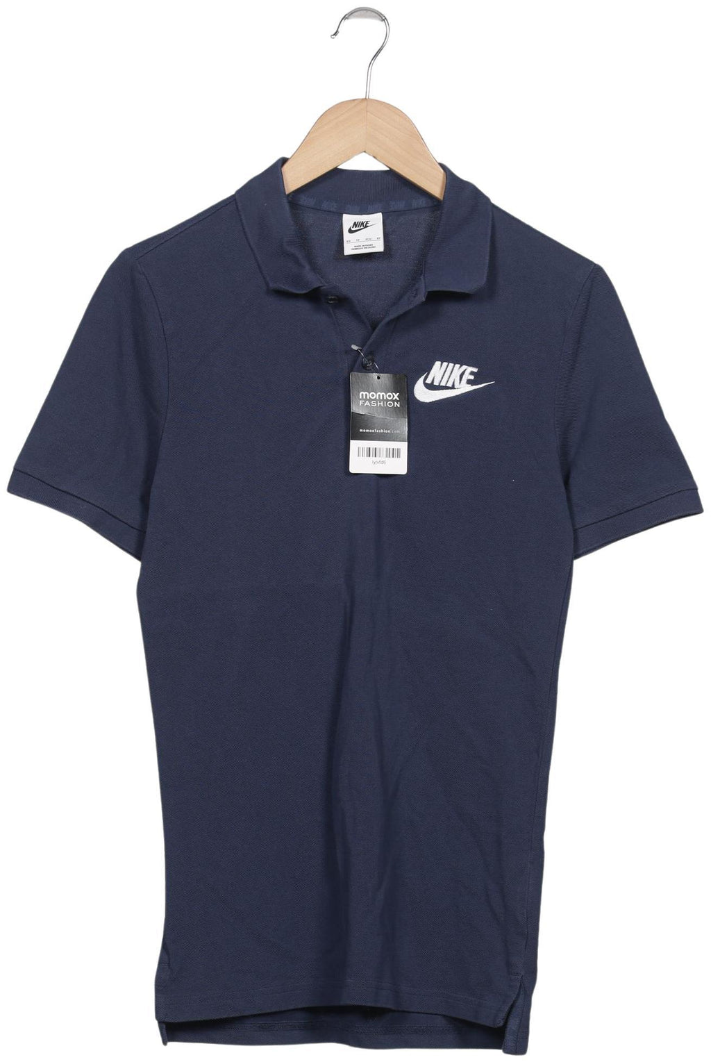 Nike Men Polo Shirt Navy Blue XS Cotton 4