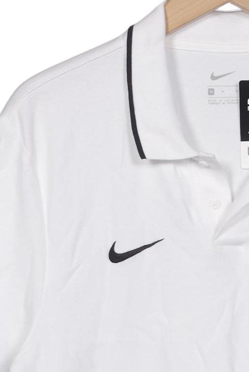 Nike Polo Shirt White M Cotton 10