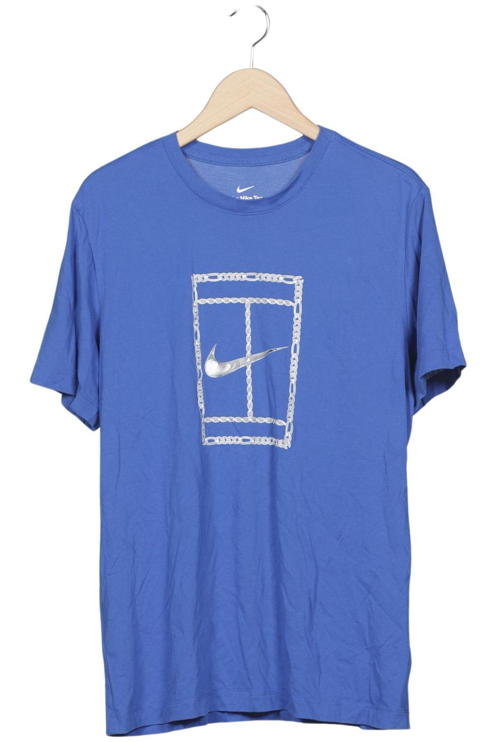 Nike Men T-Shirt Blue Size L 5