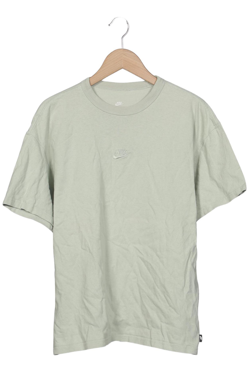 Nike Men's T-Shirt Light Green M Cotton 6