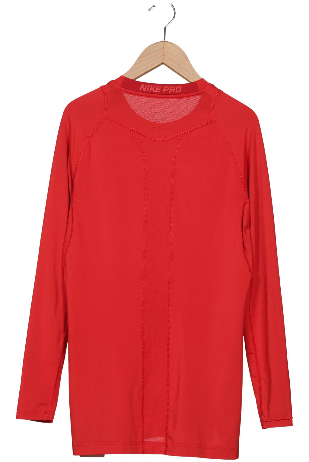 Nike Pro Men's Long Sleeve Shirt Red M 3