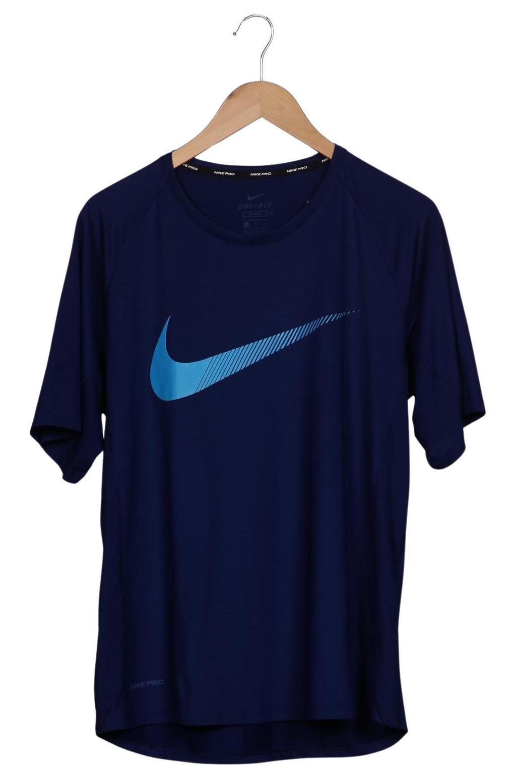Nike Pro T-Shirt Navy Blue XL 2