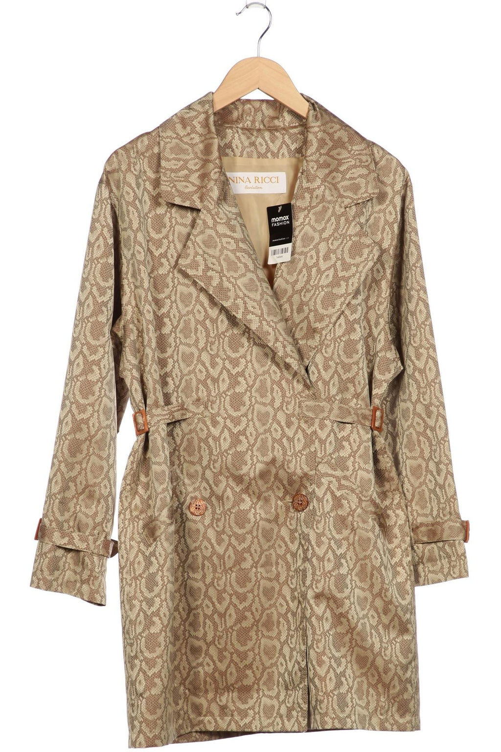 Nina Ricci Women Coat Beige EU 38 4