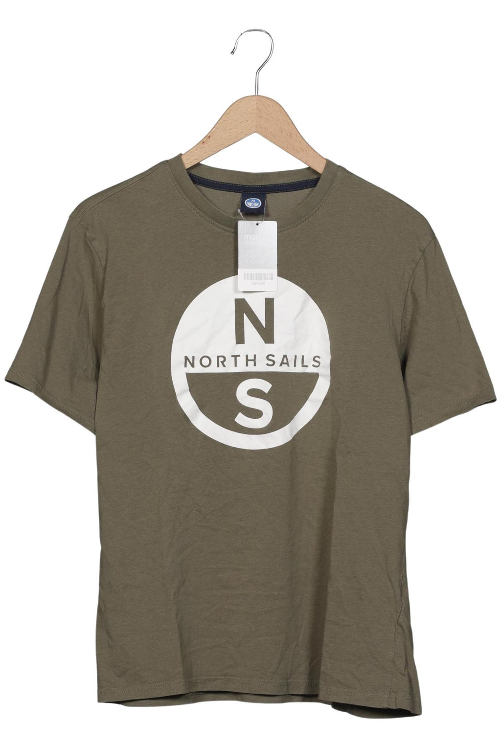 North Sails Men T-Shirt Green Size L Cotton 2