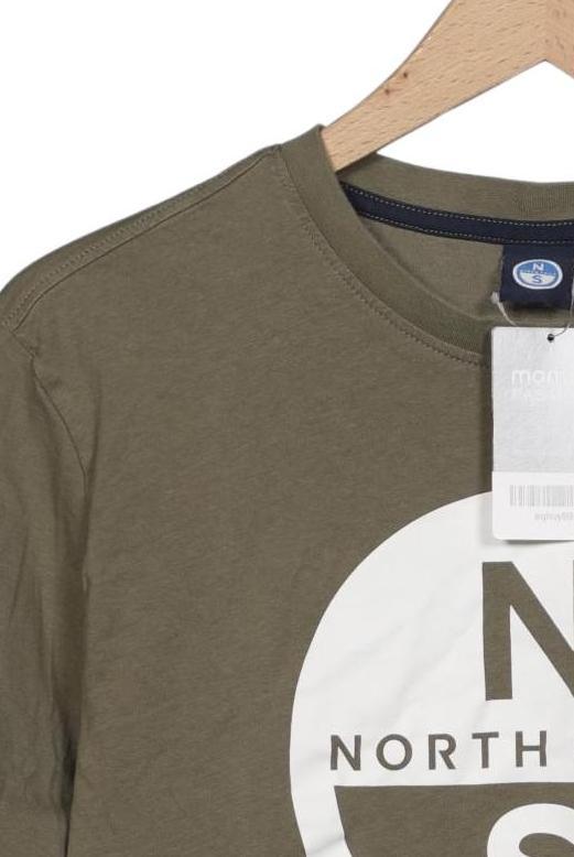 North Sails Men T-Shirt Green Size L Cotton 3