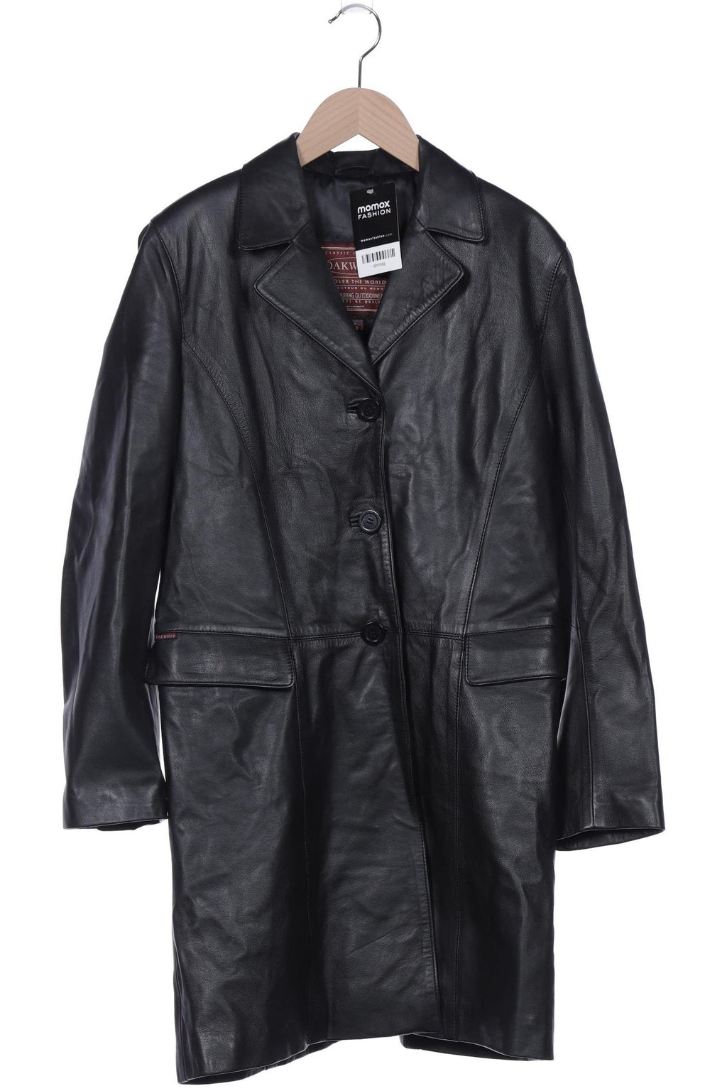 Oakwood Damen Mantel Schwarz Gr. L 4