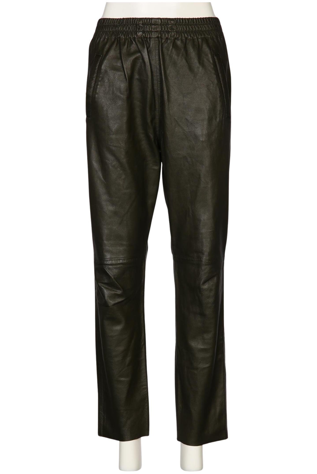 Oakwood Damen Lederhose Grün Gr. S 2