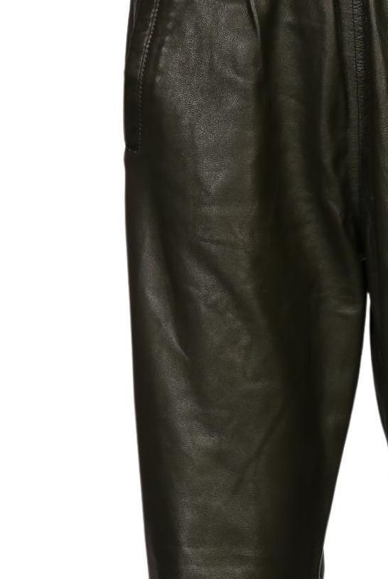 Oakwood Damen Lederhose Grün Gr. S 4
