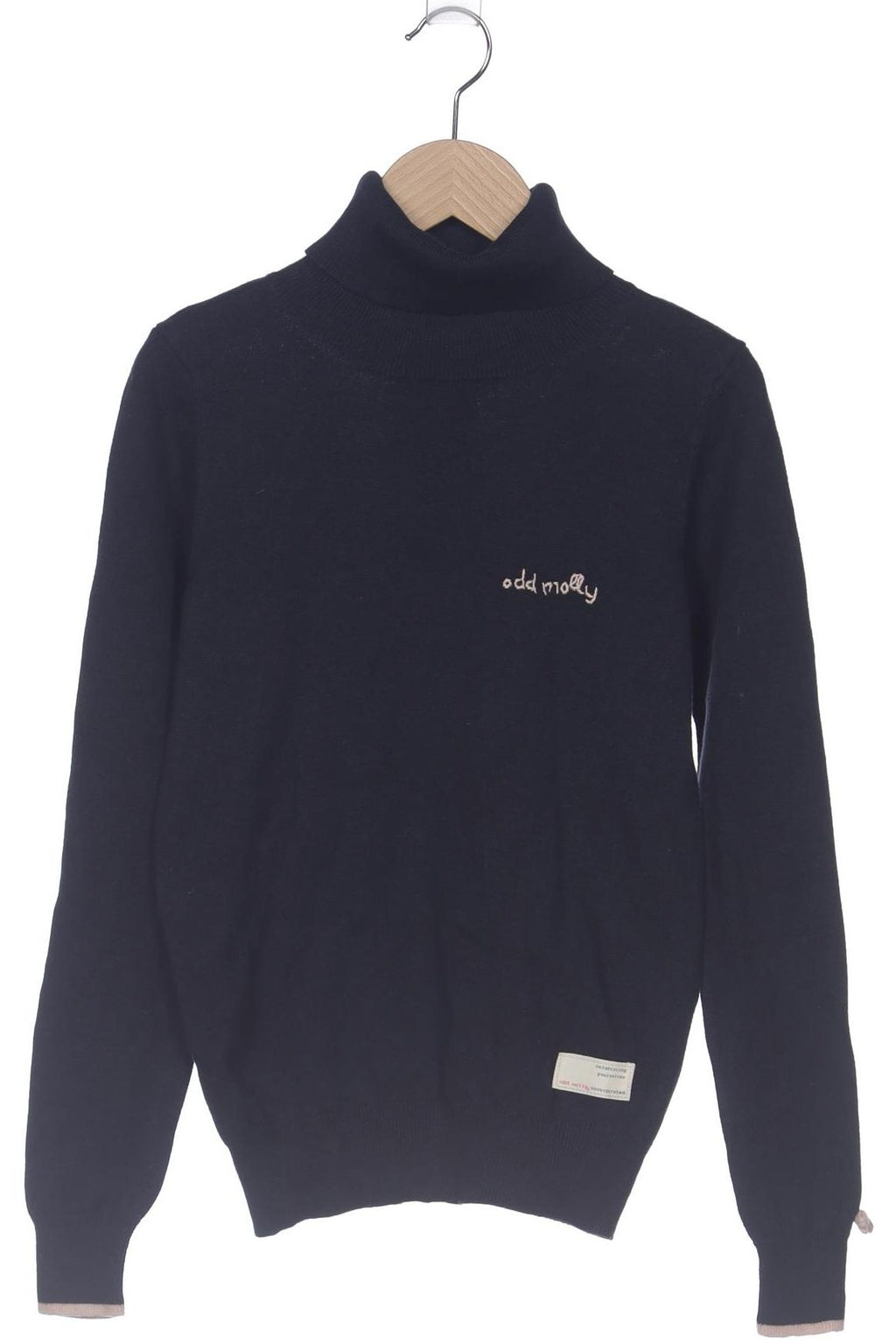 Odd Molly Women's Sweater Navy Blue XS Cotton 4