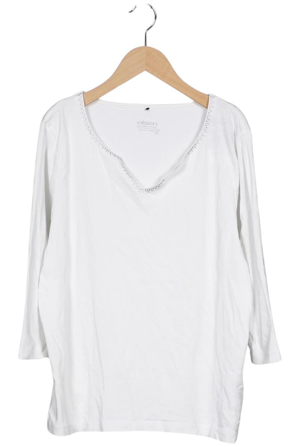 Olsen Damen Langarmshirt White EU 44 2