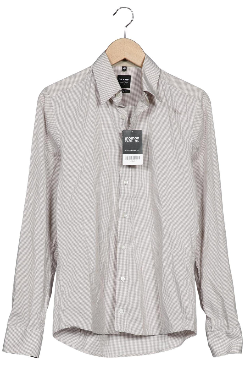 Olymp Men's Shirt Beige 38 8
