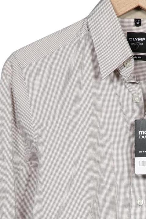 Olymp Men's Shirt Beige 38 10