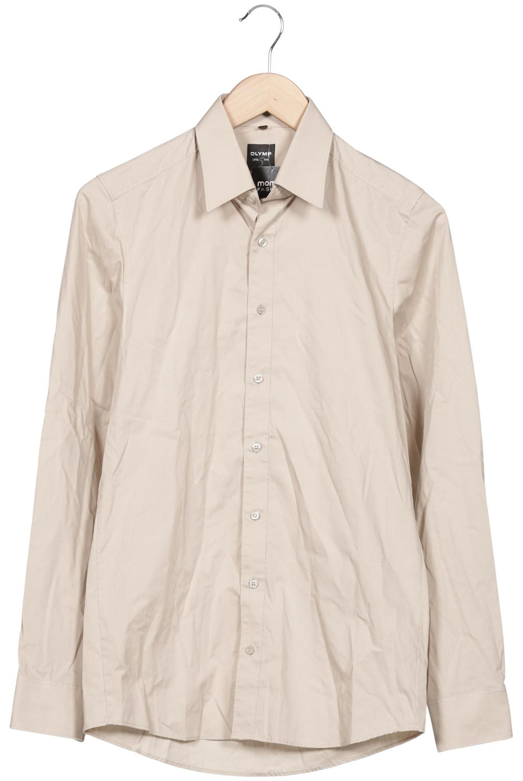 Olymp Men Shirt Beige 38 2