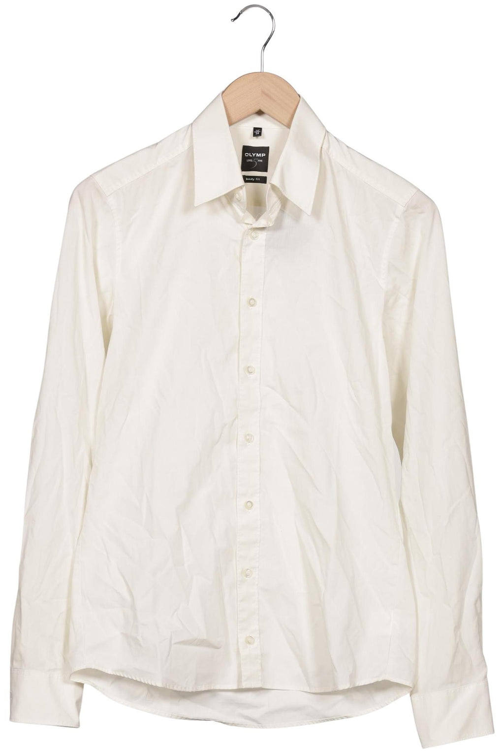 Olymp Men Shirt Cream White 38 4