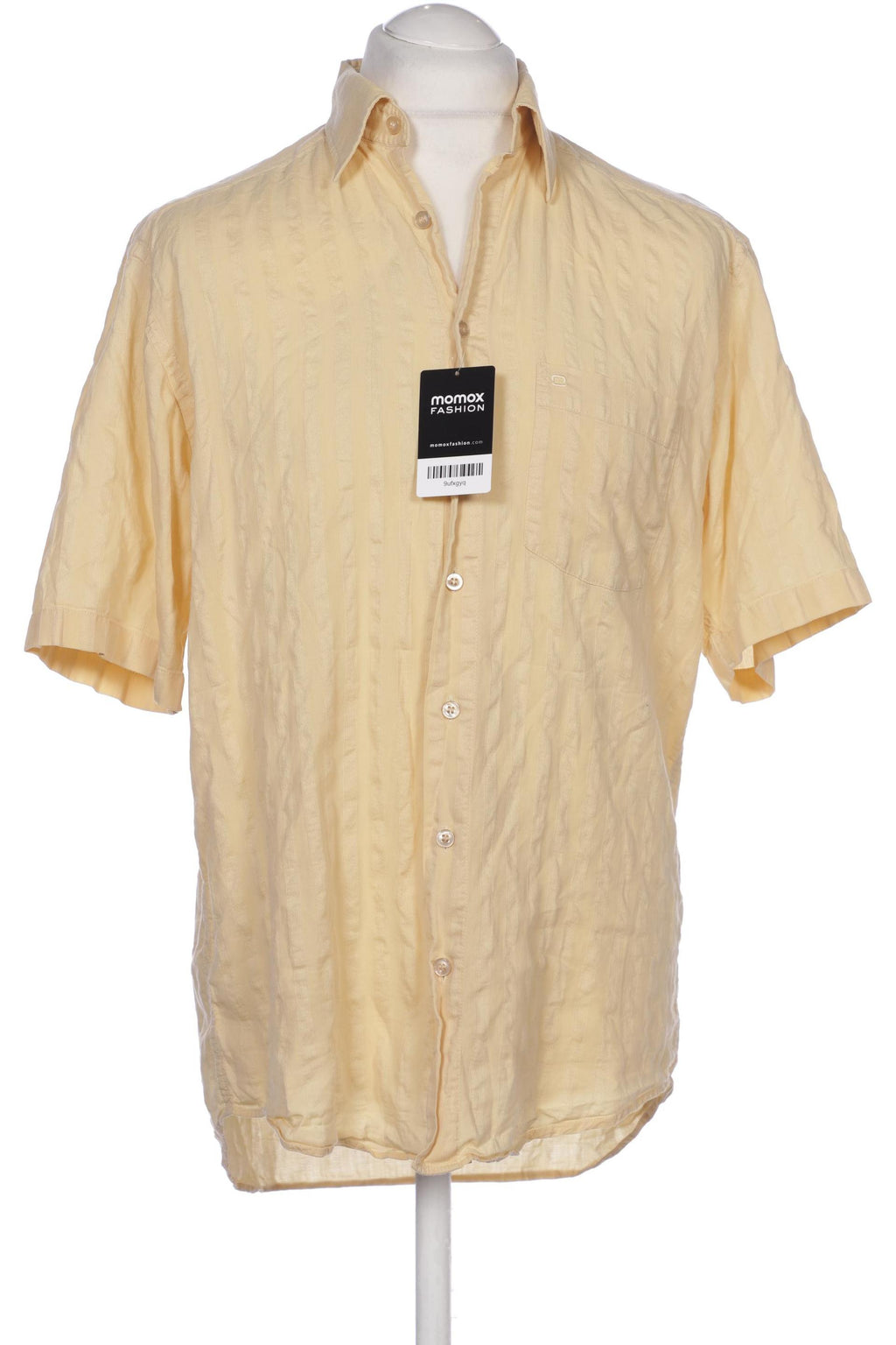 Olymp Herren Hemd Yellow M Cotton 4