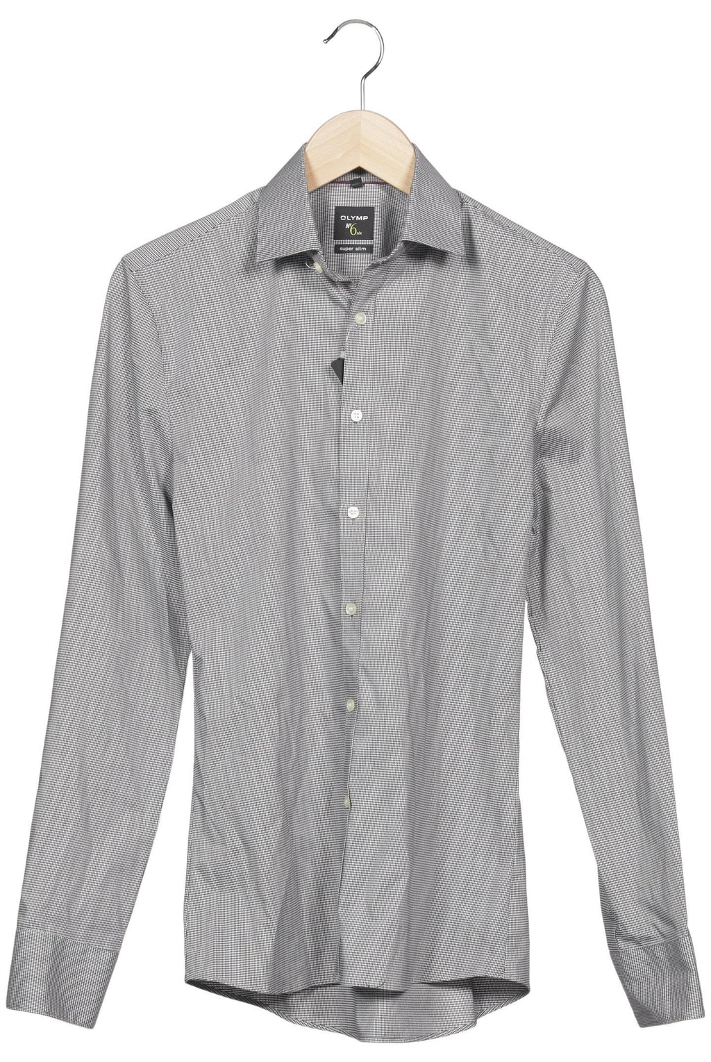 Olymp Men Shirt Gray Size XS 2