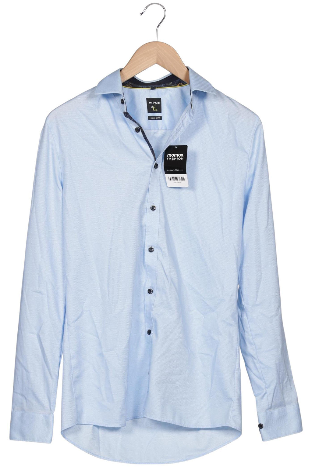 Olymp Herren Hemm Light Blue 37 Cotton 9
