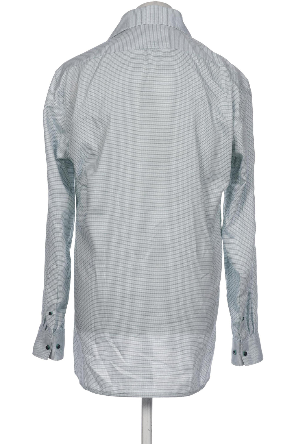 Olymp Men Shirt Light Green M Cotton 5