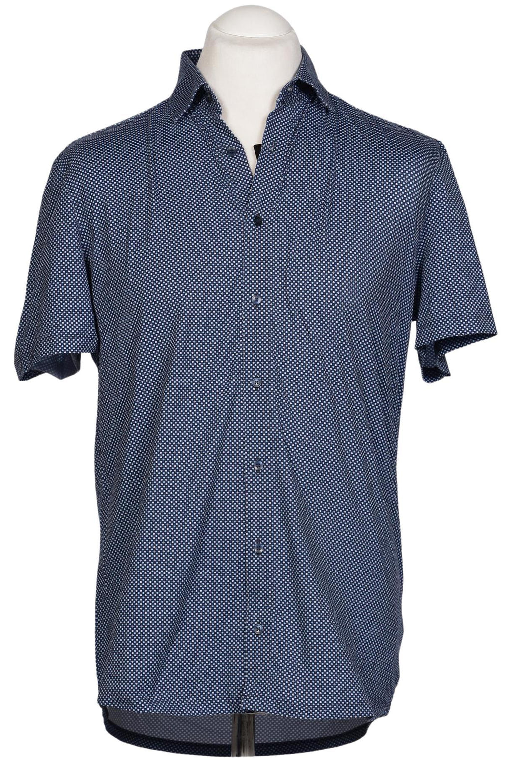 Olymp Herren Hemd Marineblau 42 2