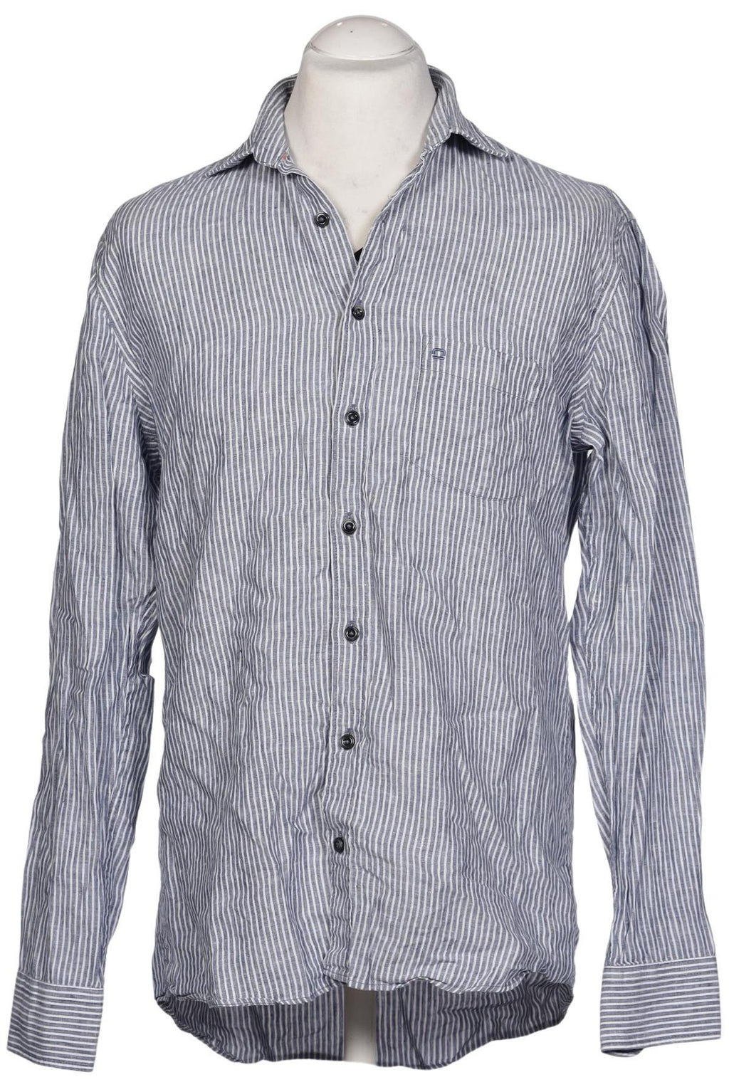 Olymp Herren Hemd Multicolor Size M Linen 3