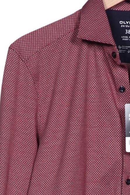 Olymp Herrenhemd Rot 38 4