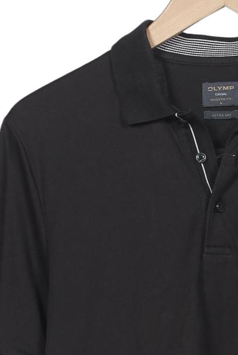 Olymp Men Polo Shirt Black Size L 3