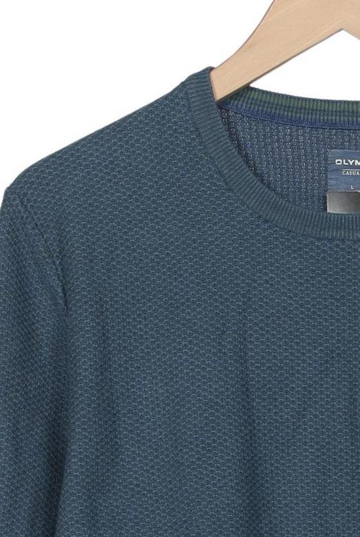 Olymp Men Sweater Blue L Cotton 6