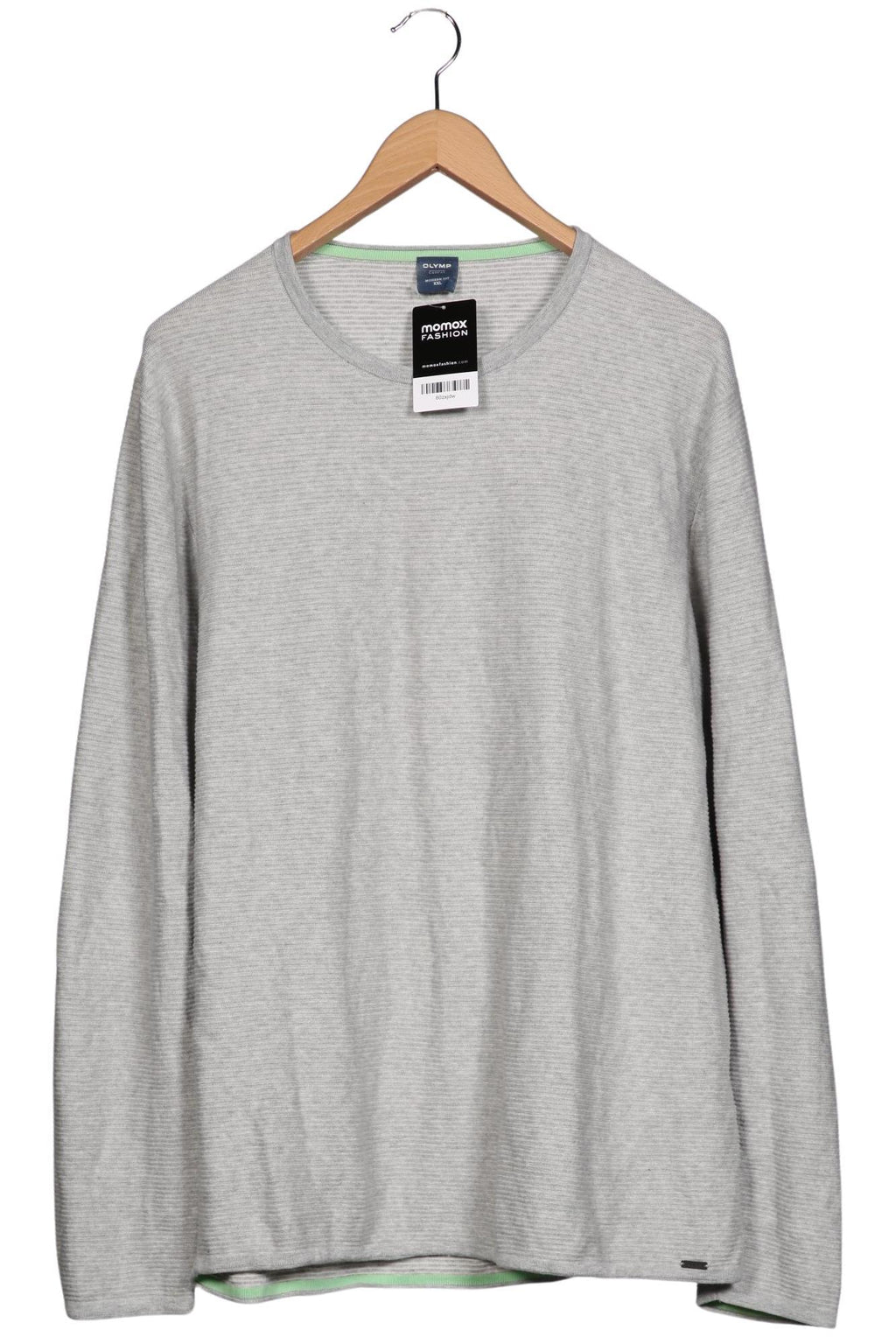 Olymp Men Pullover Gray XXL Cotton 2